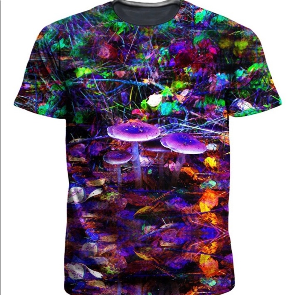 Shrooms Men’s T-shirt(Custom Made)